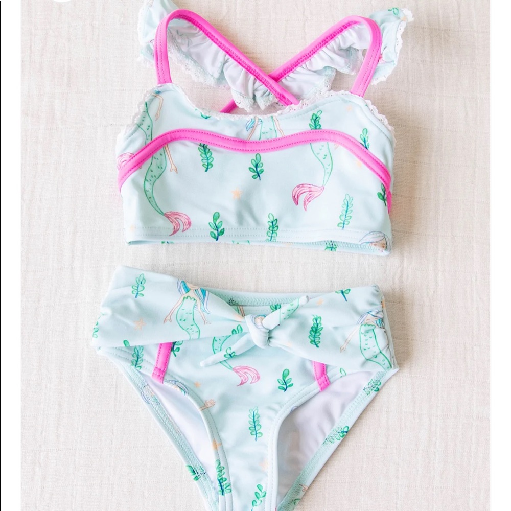 NEW Girls Sweet Honey Tankini - Mermaid